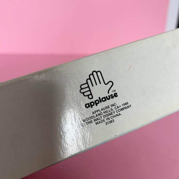 Vintage 1988 Disney Christmas Holiday 3” Figurines Applause NIB - Picture 7 of 7